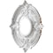Ekena Millwork Attica PVC Ceiling Medallion (Canopies up to 4 1/8"), 10"OD x 3 1/2"ID x 3/4"P, Metallic Dark Copper CMP10ATCDC - alternate 5